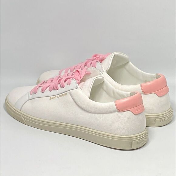 Saint Laurent Andy Low-Top Men’s Sneakers size 45/us size 12 - Picture 9 of 12